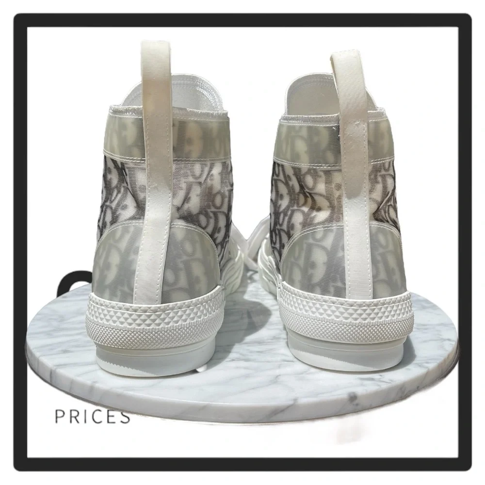 Dior B23 High Top Logo Oblique - Picture 4 of 12